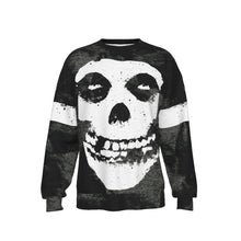 MERCHMOMENT Misfits Giant Skull All Over Print Sweatshirt [Apparel]