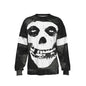 MERCHMOMENT Misfits Giant Skull All Over Print Sweatshirt [Apparel]
