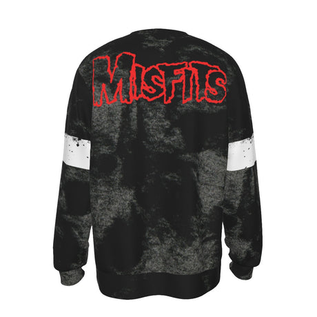 Misfits Giant Skull All Over Print Sweatshirt []