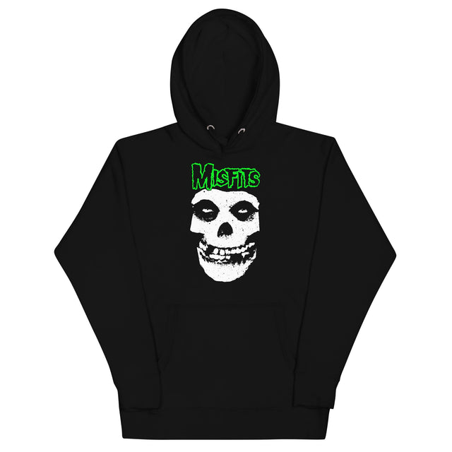 MerchMoment - Misfits - Green Skull Hoodie []