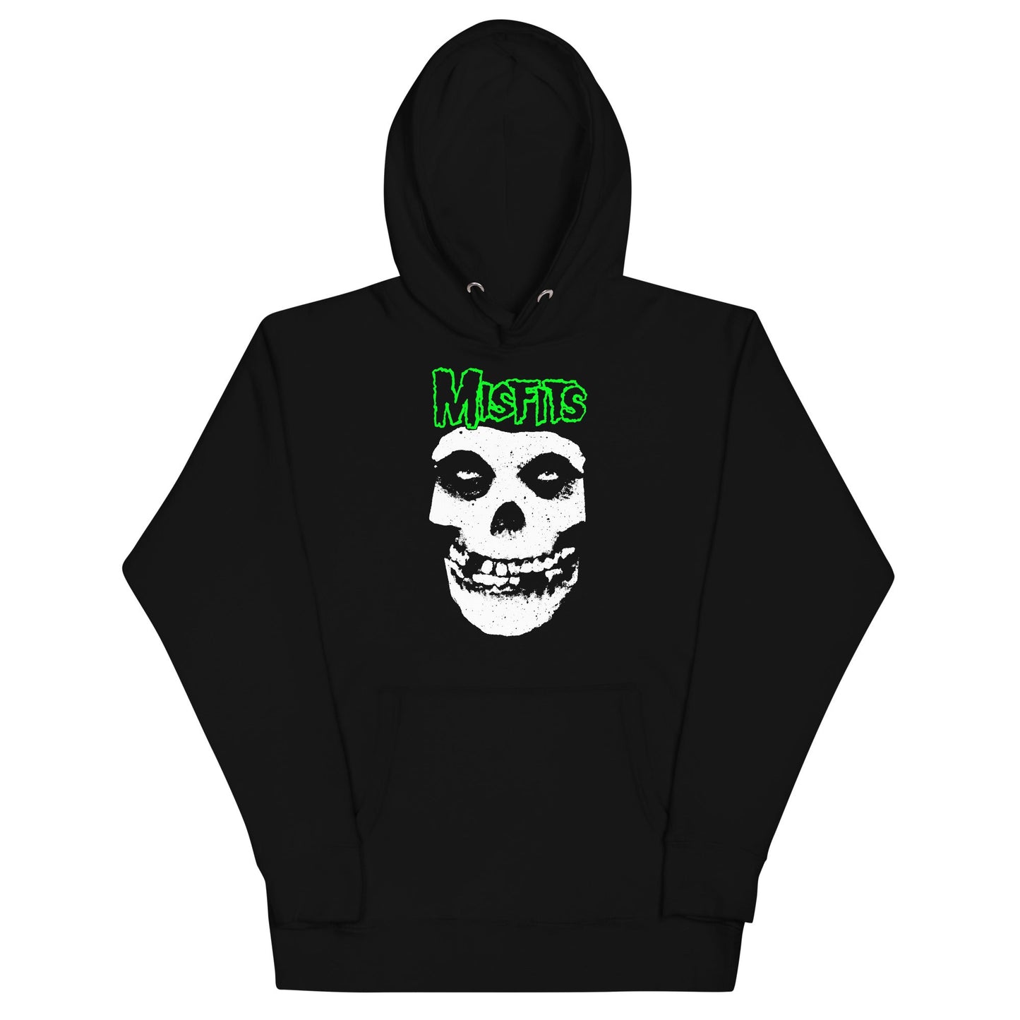 MERCHMOMENT Misfits - Green Skull Hoodie [Apparel]