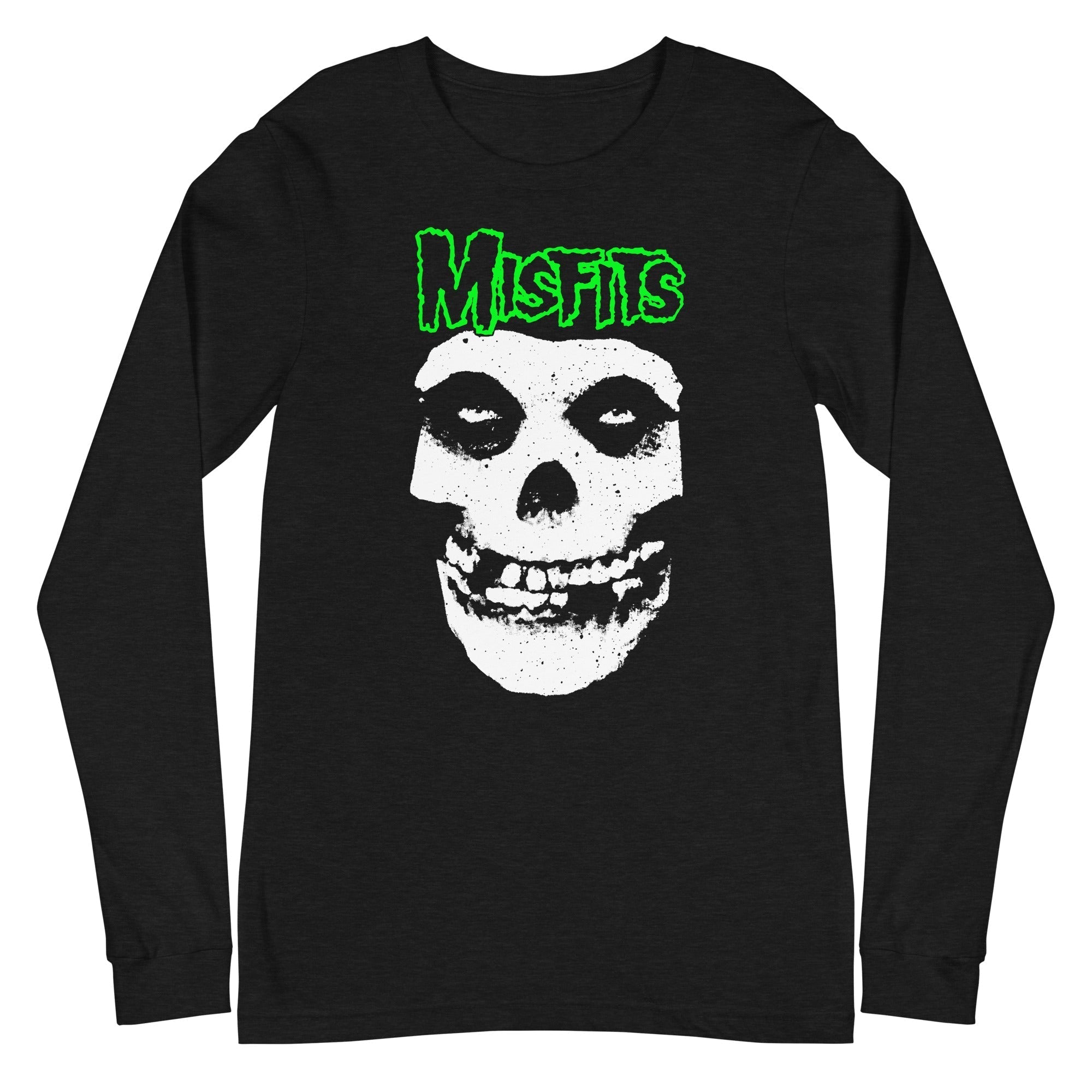 Misfits - Green Skull Long Sleeve T-Shirt [Apparel]