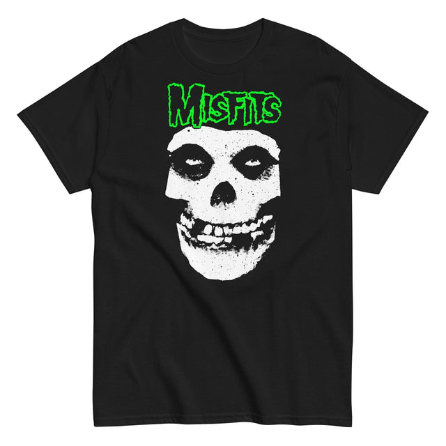 Misfits - Green Skull T-Shirt []