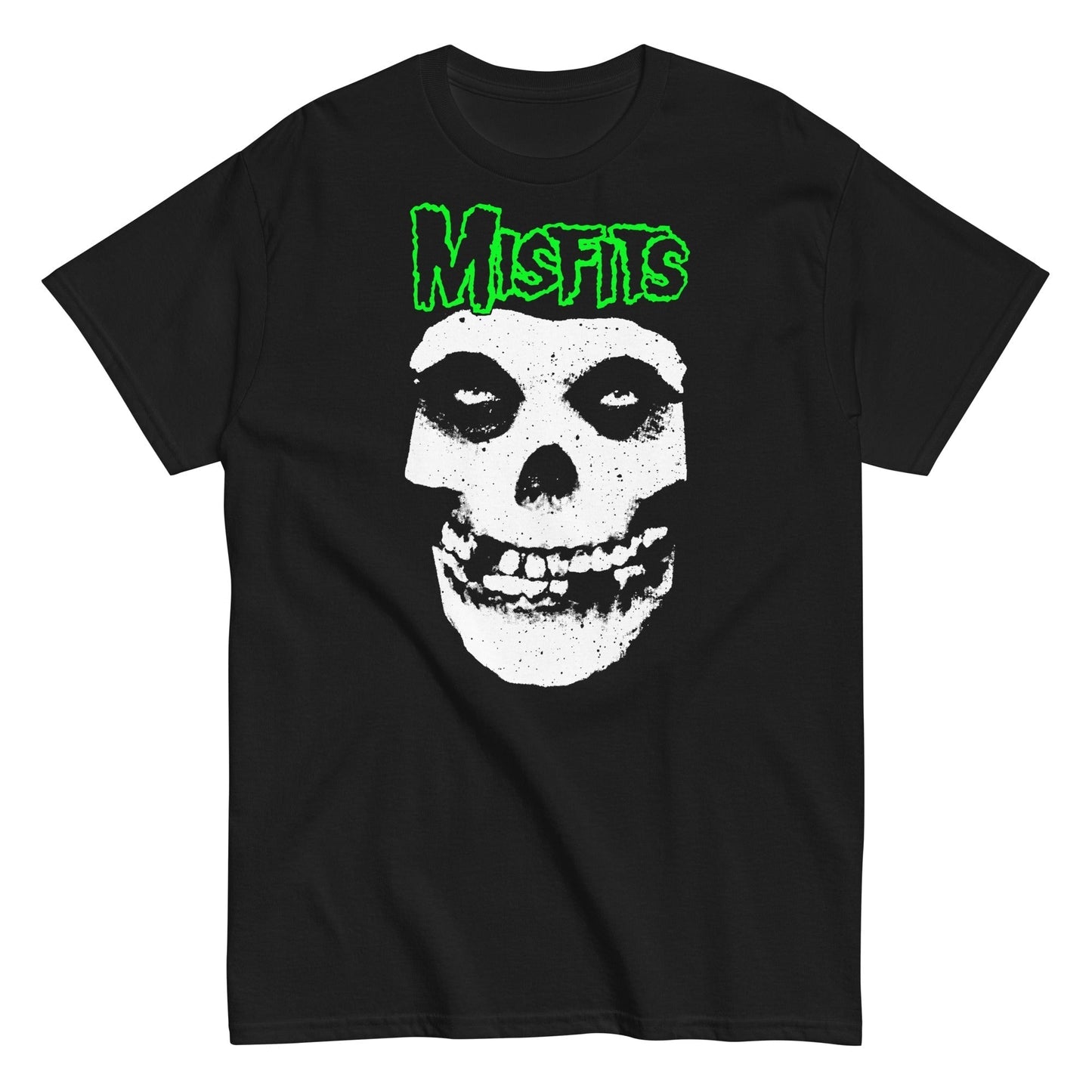 MERCHMOMENT Misfits - Green Skull T-Shirt [Apparel]