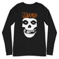 MERCHMOMENT Misfits - Orange Skull Long Sleeve T-Shirt [Apparel]