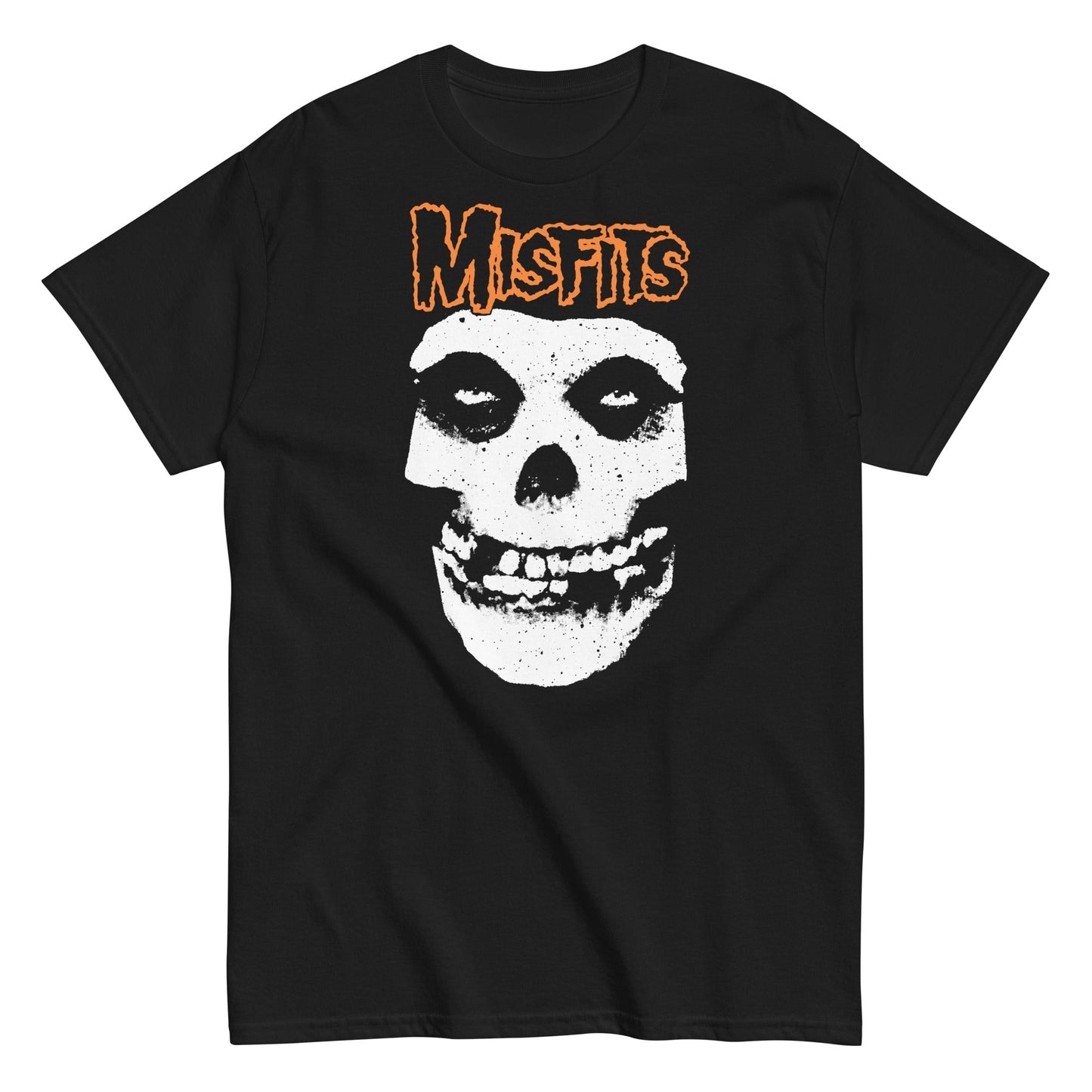 MERCHMOMENT Misfits - Orange Skull T-Shirt [Apparel]
