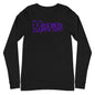 MERCHMOMENT Misfits - Purple Drip Logo Long Sleeve T-Shirt [Apparel]