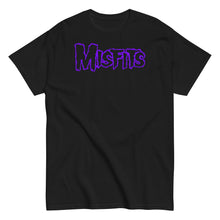 MERCHMOMENT Misfits - Purple Drip Logo T-Shirt [Apparel]