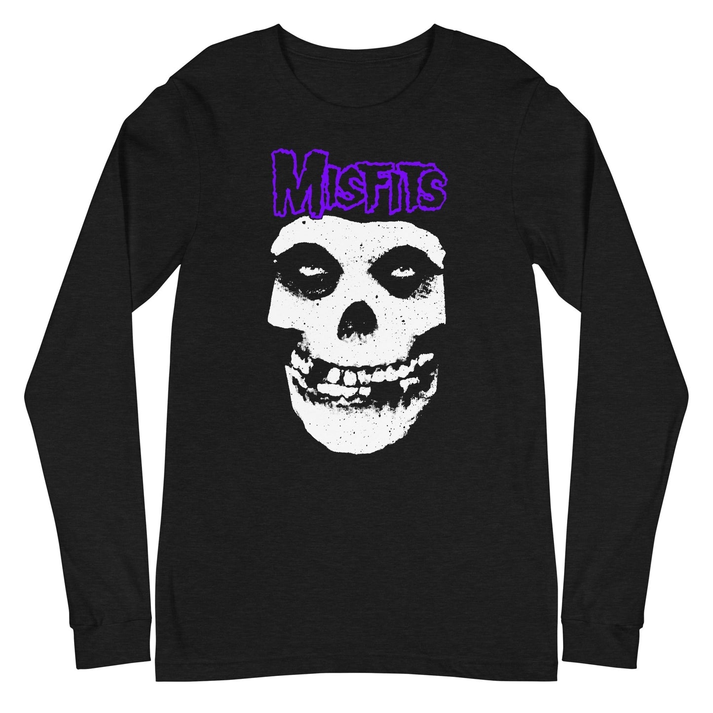 MERCHMOMENT Misfits - Purple Skull Long Sleeve T-Shirt [Apparel]