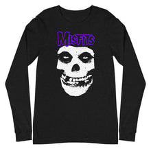 MERCHMOMENT Misfits - Purple Skull Long Sleeve T-Shirt [Apparel]