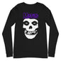 MERCHMOMENT Misfits - Purple Skull Long Sleeve T-Shirt [Apparel]