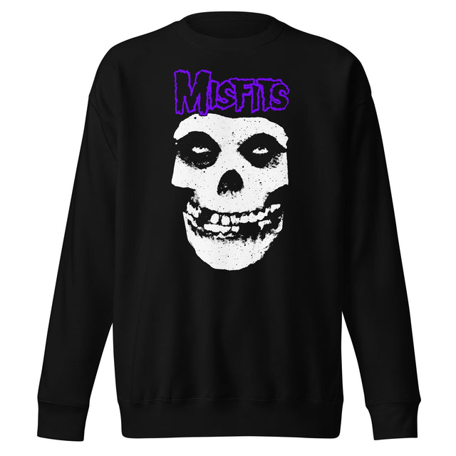 Misfits - Purple Skull Sweatshirt []