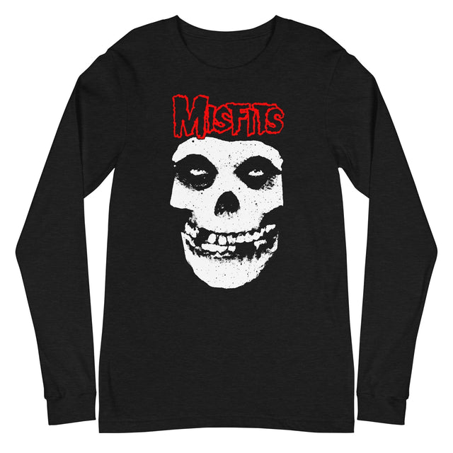 Misfits - Red Skull Long Sleeve T-Shirt []