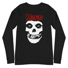 MERCHMOMENT Misfits - Red Skull Long Sleeve T-Shirt [Apparel]