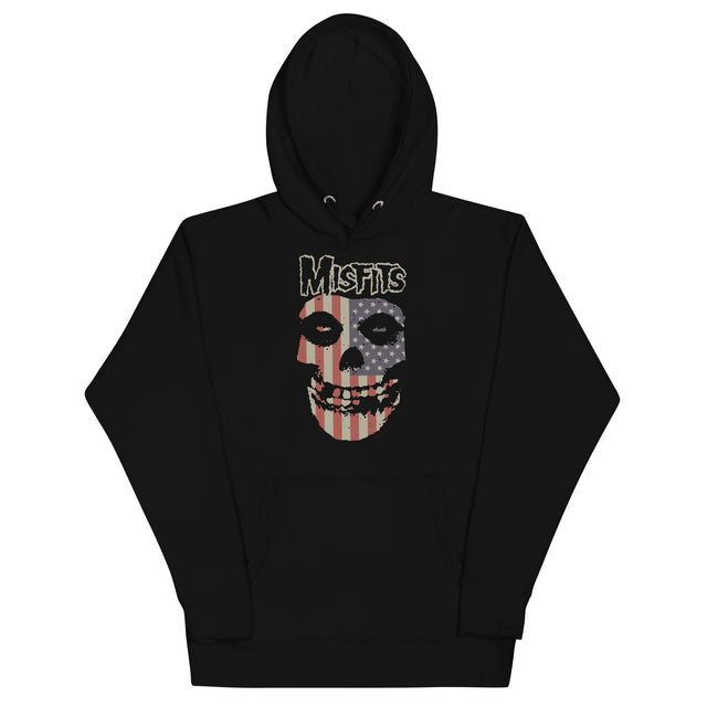 Misfits - USA Skull Hoodie []