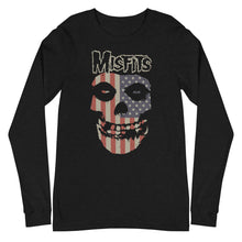 MERCHMOMENT Misfits - USA Skull Long Sleeve T-Shirt [Apparel]