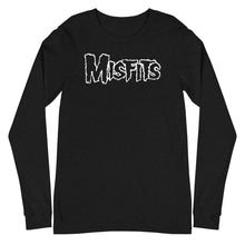 Misfits - White Drip Logo Long Sleeve T-Shirt [Apparel]