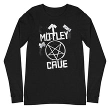 MERCHMOMENT Motley Crue - Black and White Logo Long Sleeve T-Shirt [Apparel]