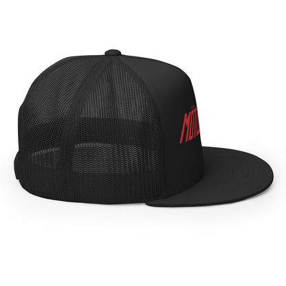 MERCHMOMENT Motley Crue Classic Logo Embroidered Trucker Hat [Apparel]