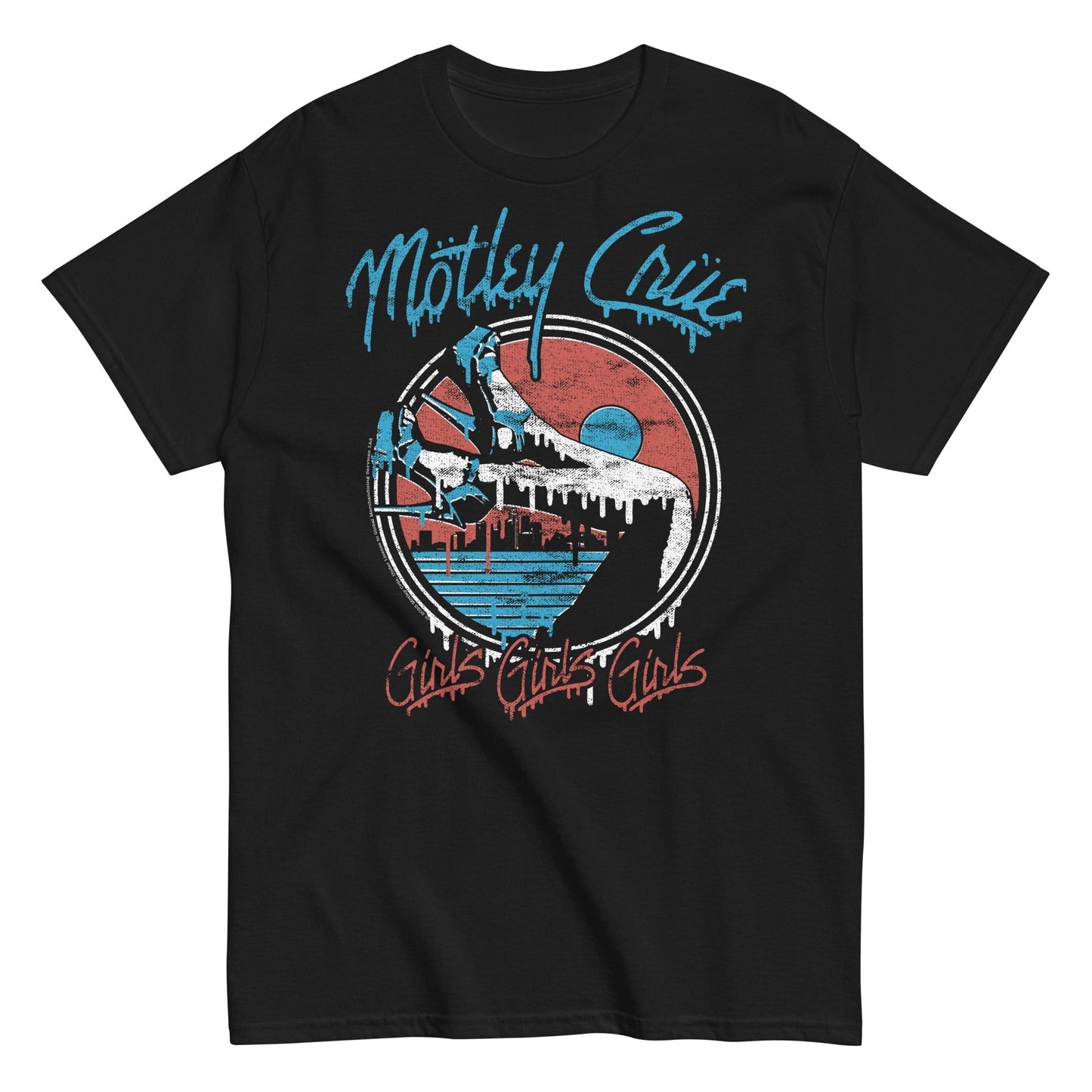 MERCHMOMENT Motley Crue - Drip Girls T-Shirt [Apparel]