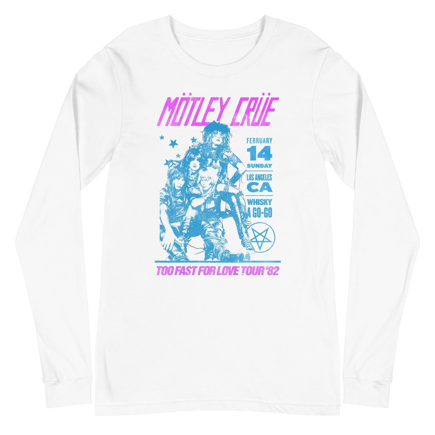 MERCHMOMENT Motley Crue - Fast Love Long Sleeve T-Shirt [Apparel]