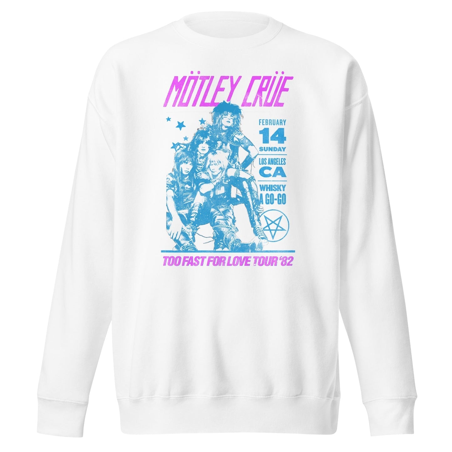 MERCHMOMENT Motley Crue - Fast Love Sweatshirt [Apparel]
