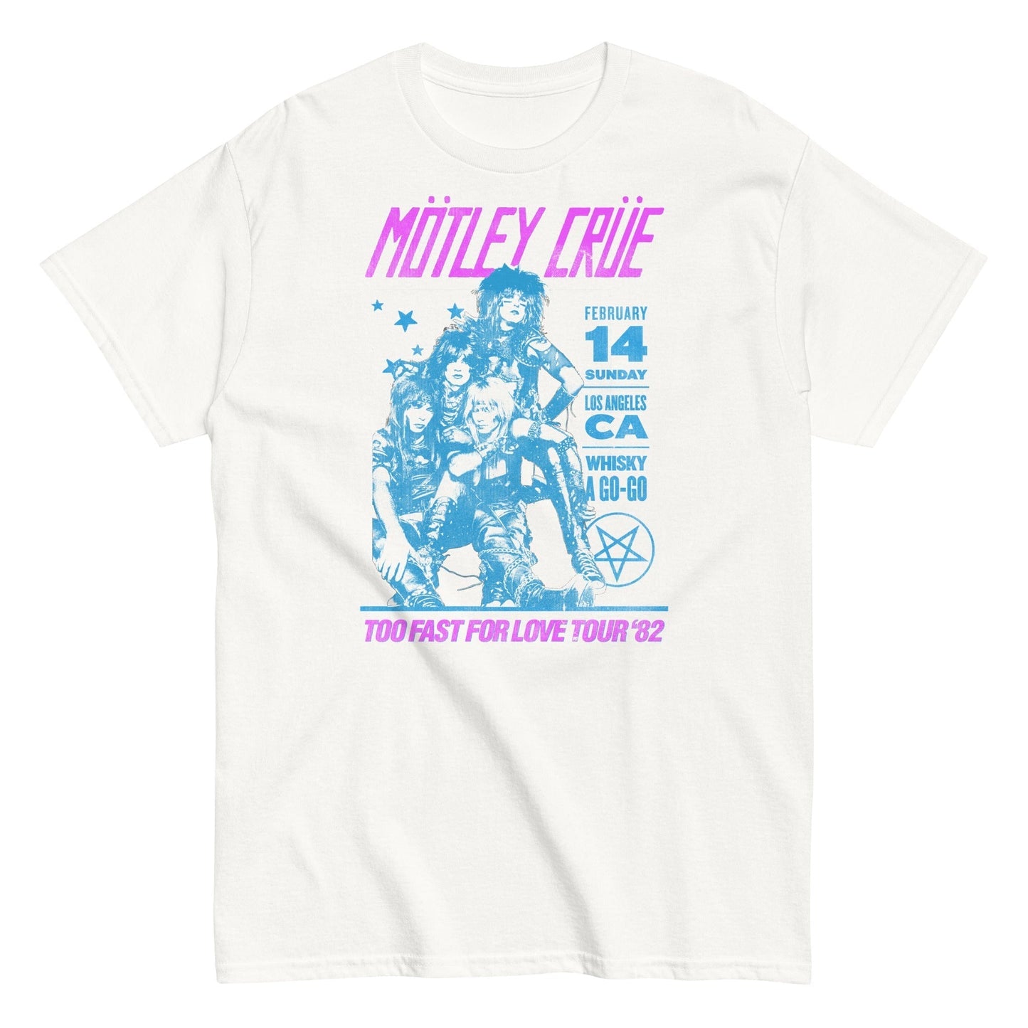 MERCHMOMENT Motley Crue - Fast Love T-Shirt [Apparel]