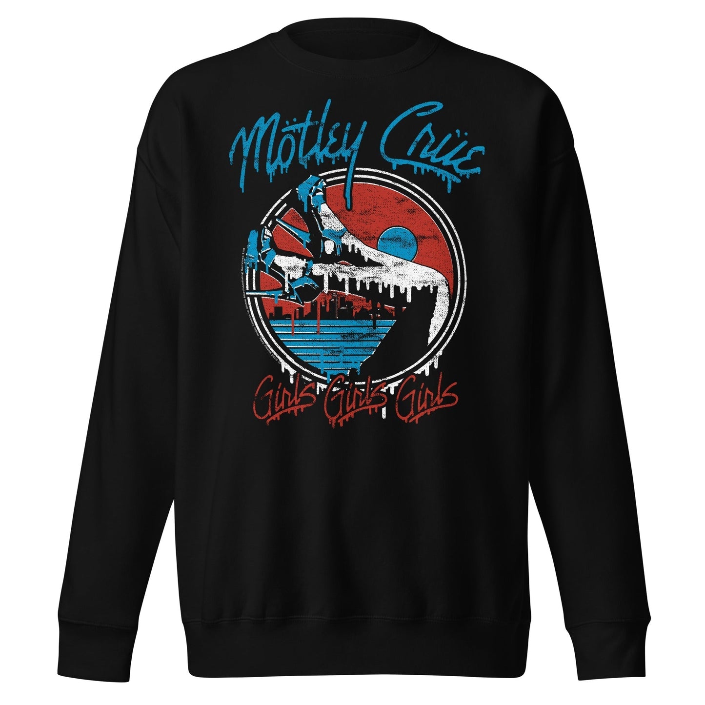MERCHMOMENT Motley Crue - Girls Drip Sweatshirt [Apparel]