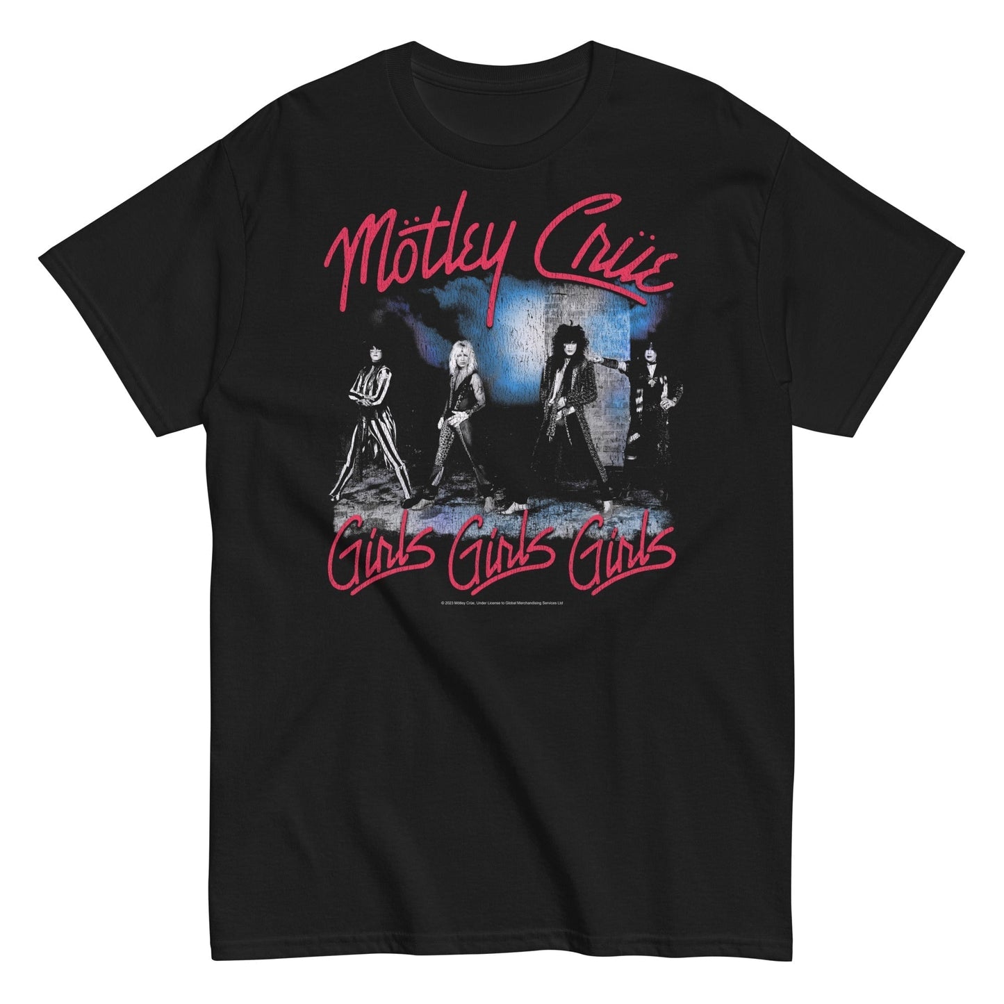 MERCHMOMENT Motley Crue - Girls Girls Girls T-Shirt [Apparel]