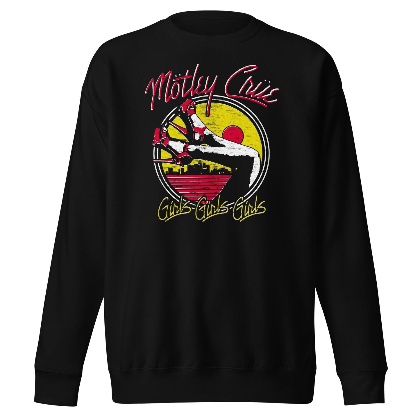 MERCHMOMENT Motley Crue - Girls Sunset Sweatshirt [Apparel]