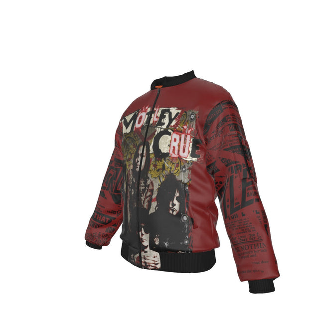 Motley Crue Graffiti Bomber Jacket []