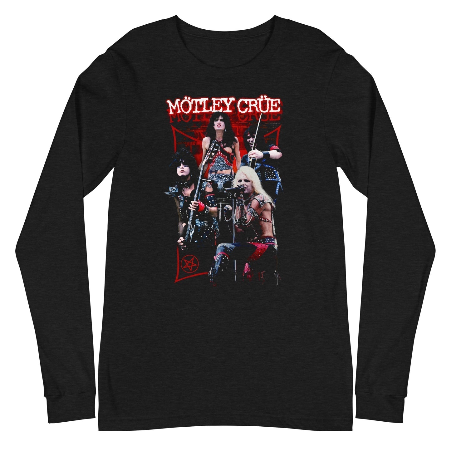 MERCHMOMENT Motley Crue - Live Long Sleeve T-Shirt [Apparel]