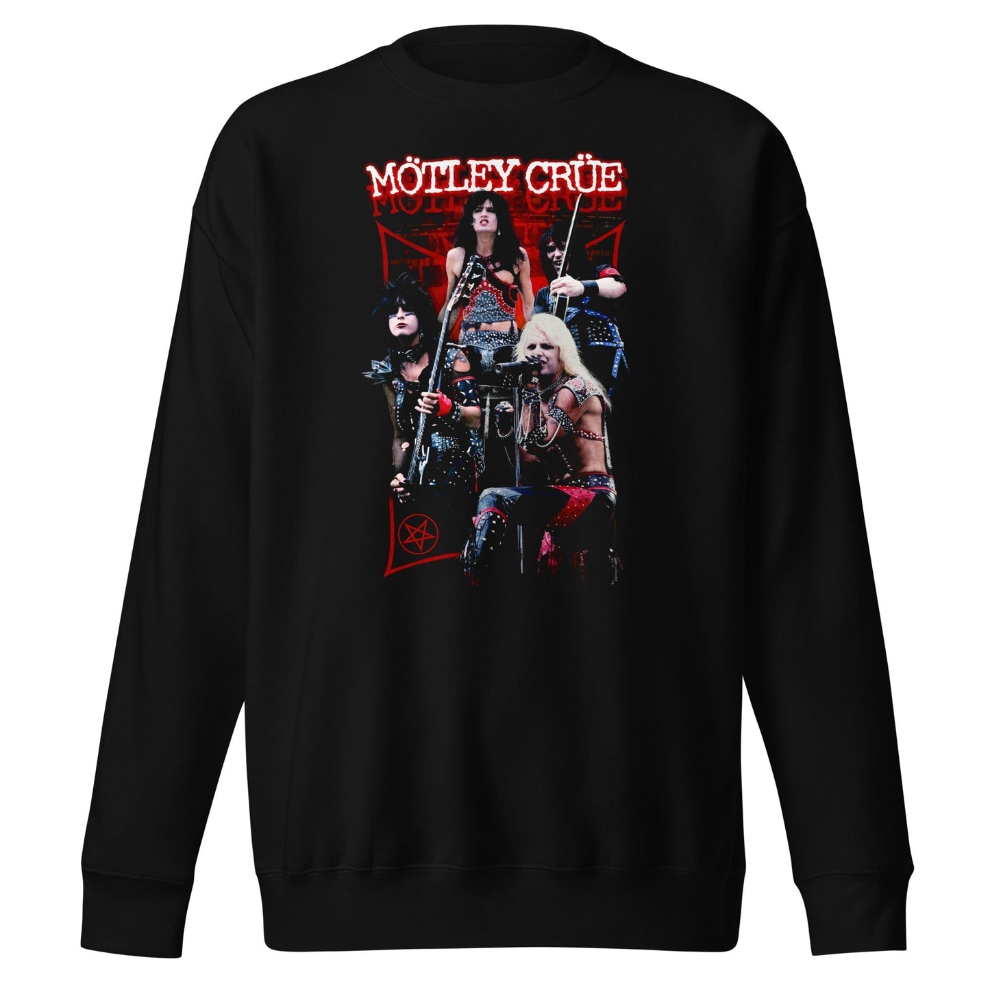 MERCHMOMENT Motley Crue - Live Sweatshirt [Apparel]