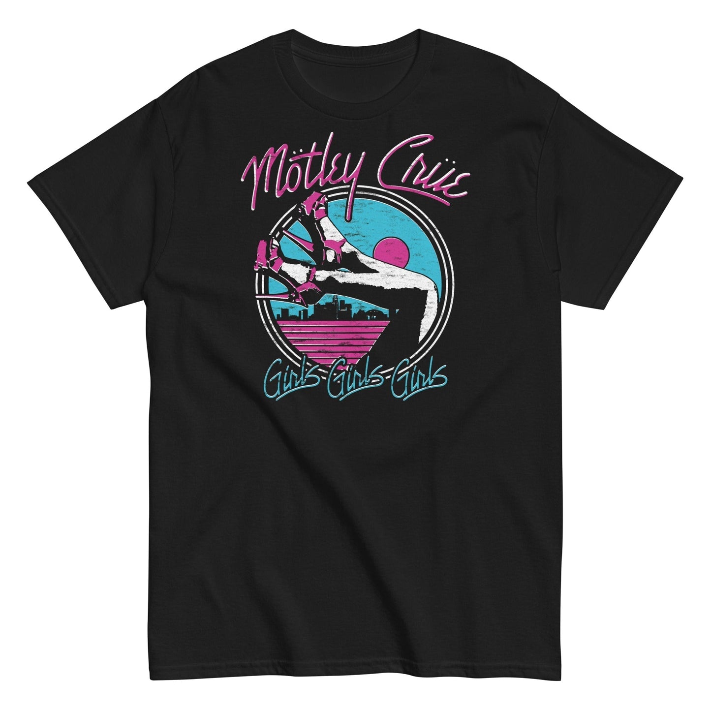 MERCHMOMENT Motley Crue - Miami Girls T-Shirt [Apparel]