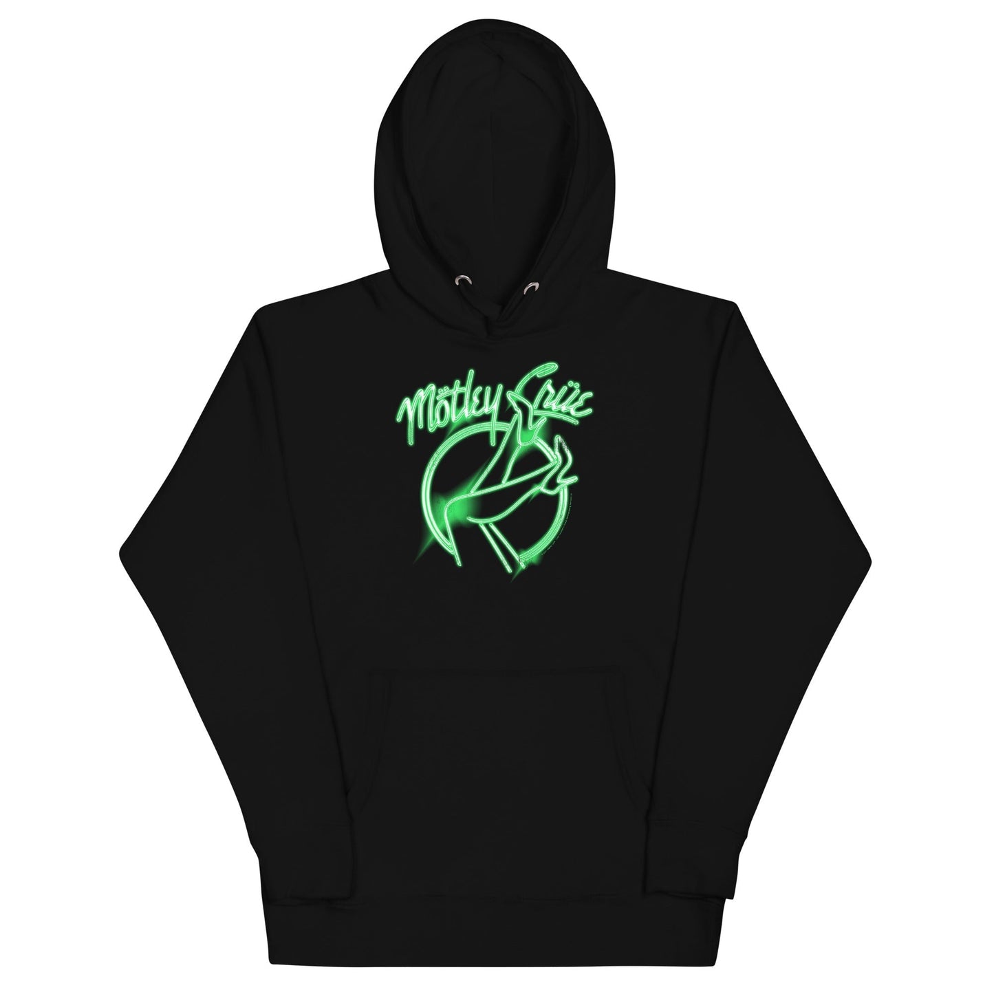 Motley Crue - Neon Green Girls Hoodie [Apparel]