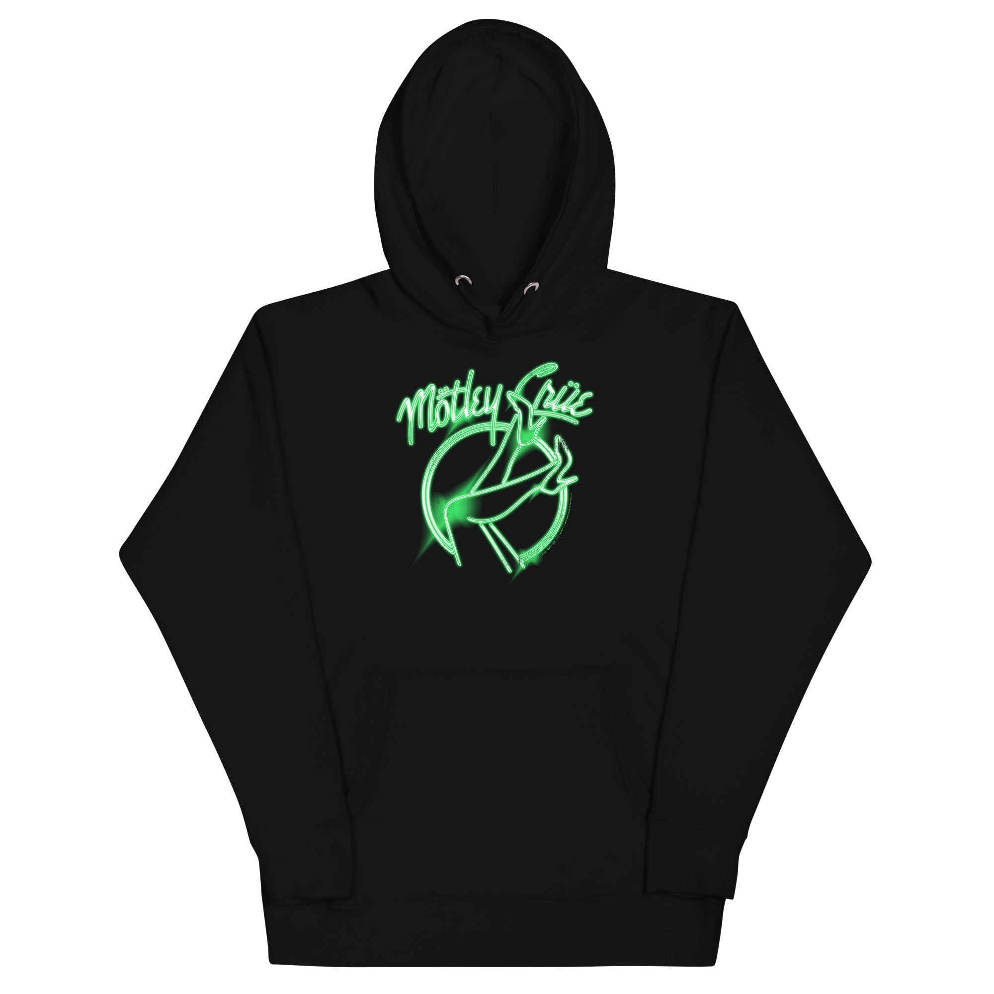 Motley Crue - Neon Green Girls Hoodie [Apparel]