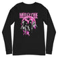 Motley Crue - Neon Pink Long Sleeve T-Shirt [Apparel]
