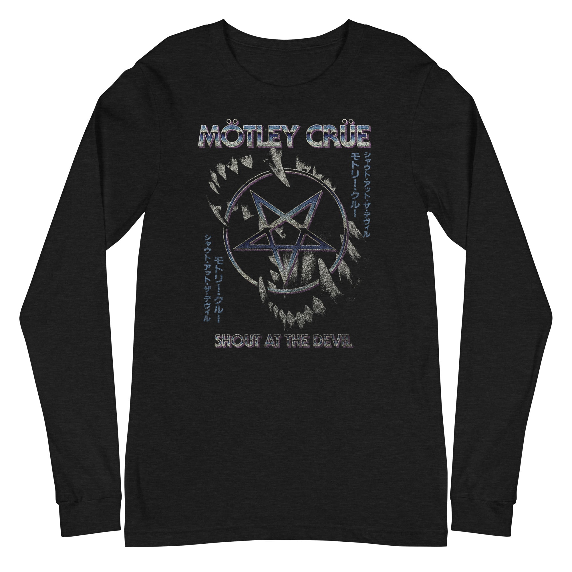 Motley Crue - Pentagram Long Sleeve T-Shirt [Apparel]