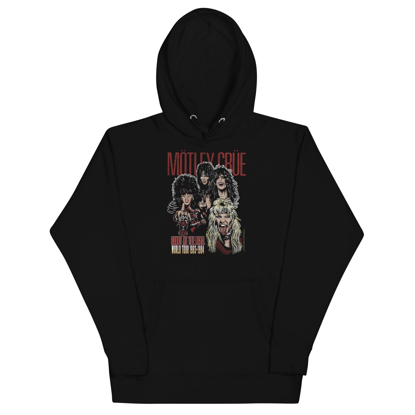 MERCHMOMENT Motley Crue - Shout at the Devil Hoodie [Apparel]