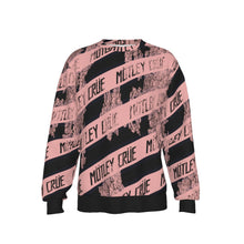 MERCHMOMENT Motley Crue Slanted All Over Print Sweatshirt [Apparel]