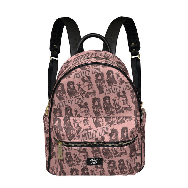 Motley Crue Slanted Mini-Backpack - Vegan Leather []