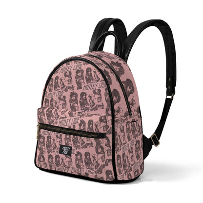 Motley Crue Slanted Mini-Backpack - Vegan Leather [Backpack]