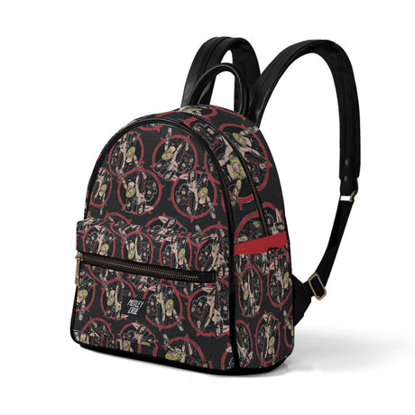 Motley Crue The Band Mini-Backpack - Vegan Leather []