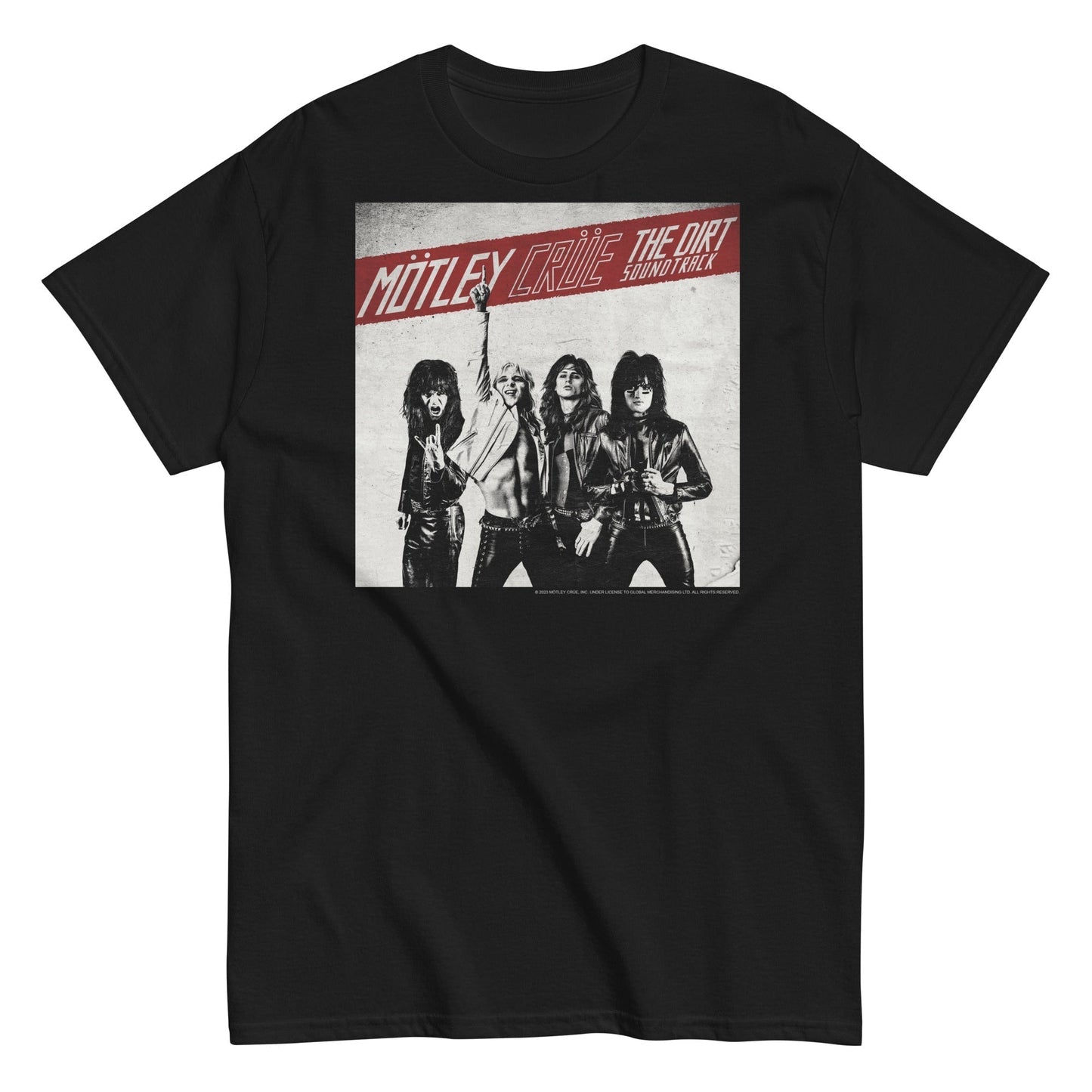 MERCHMOMENT Motley Crue - The Dirt Cover T-Shirt [Apparel]