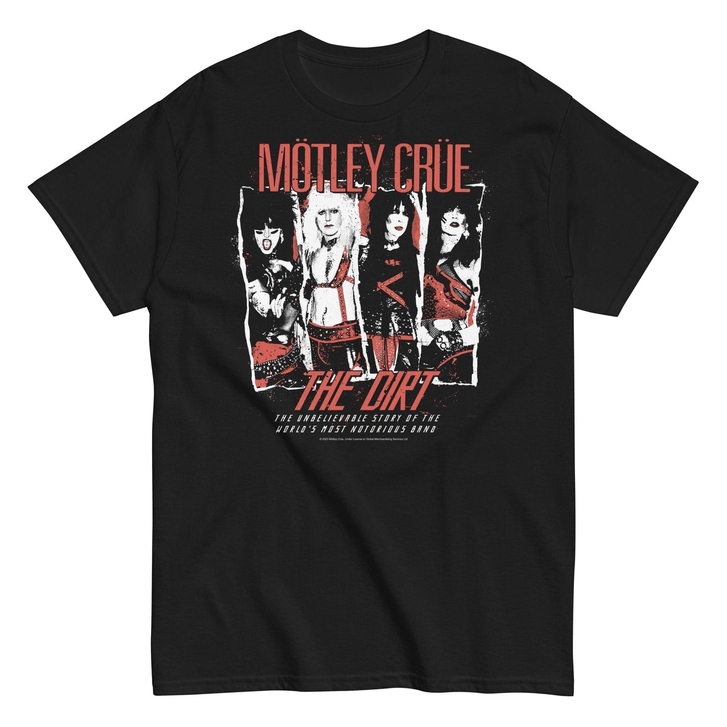 MERCHMOMENT Motley Crue - The Dirt T-Shirt [Apparel]