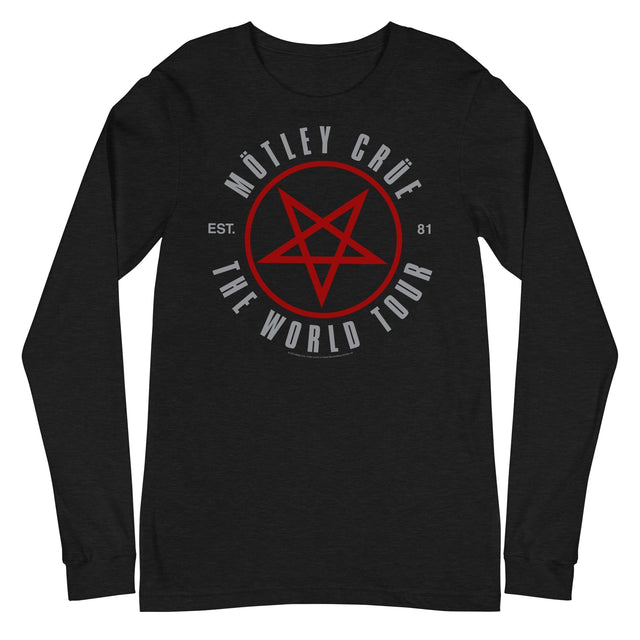 MerchMoment - Motley Crue - The World Tour Long Sleeve T-Shirt []