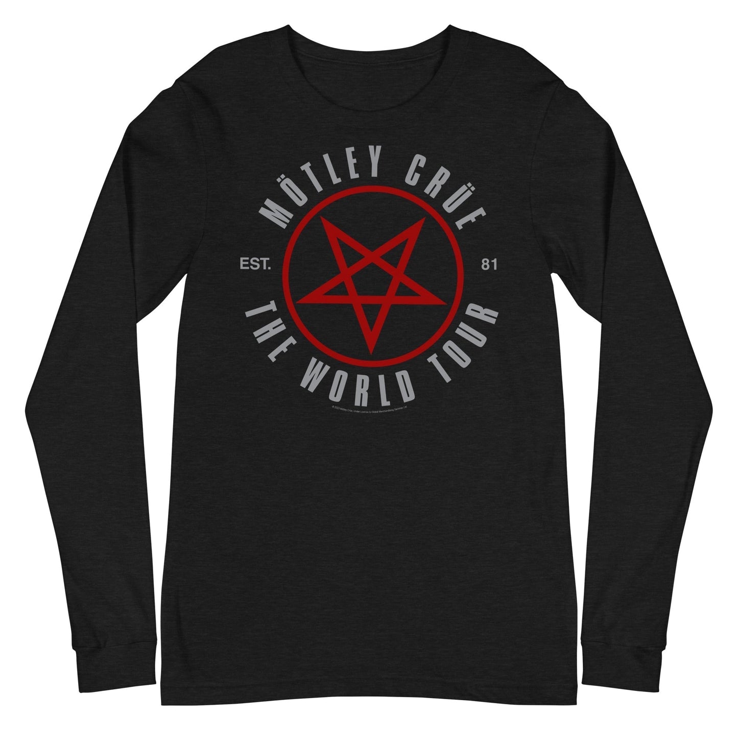 MERCHMOMENT Motley Crue - The World Tour Long Sleeve T-Shirt [Apparel]
