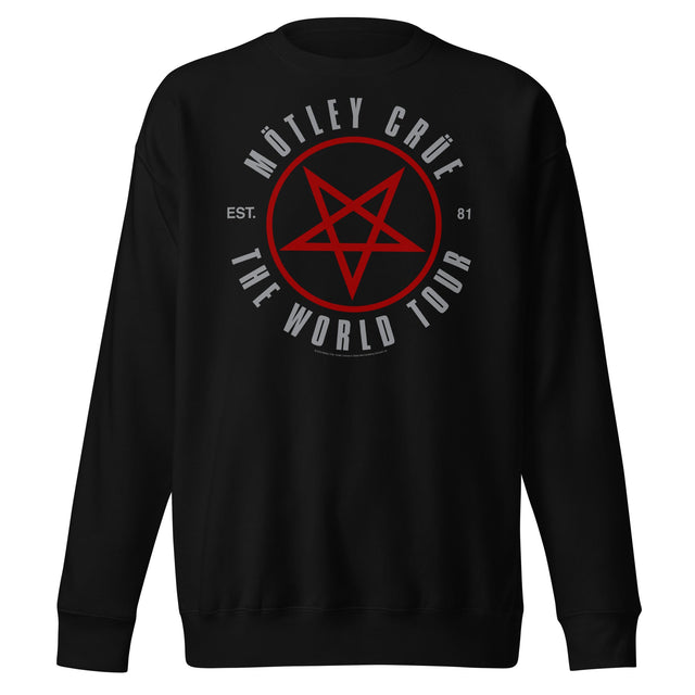 MerchMoment - Motley Crue - The World Tour Sweatshirt []