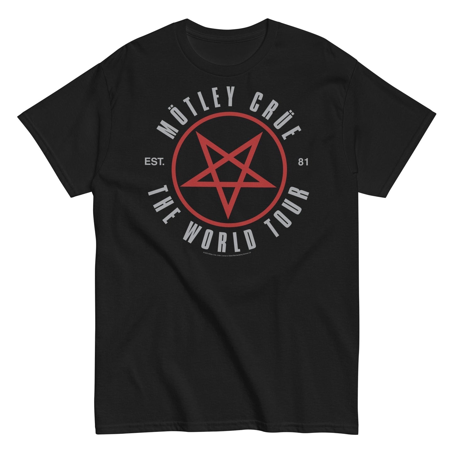 MERCHMOMENT Motley Crue - The World Tour T-Shirt [Apparel]