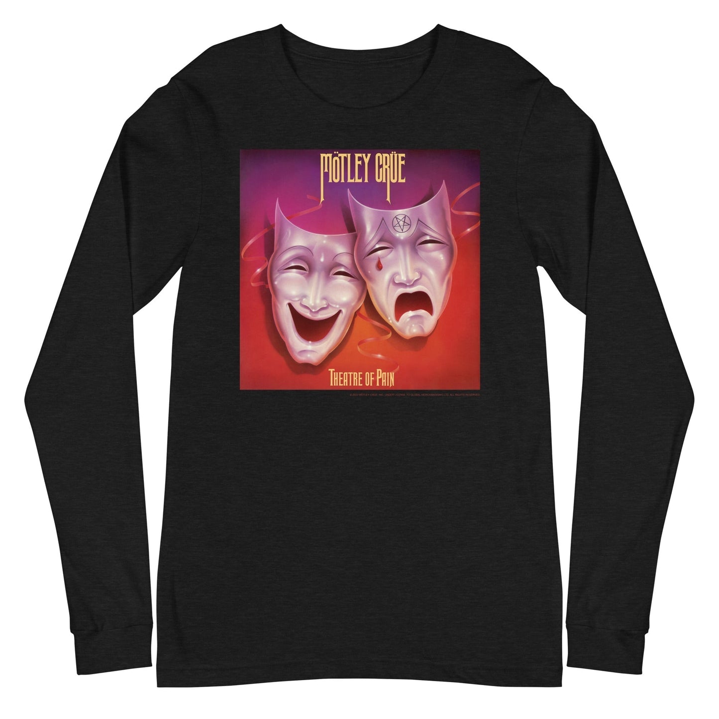 MERCHMOMENT Motley Crue - Theatre of Pain Cover Long Sleeve T-Shirt [Apparel]